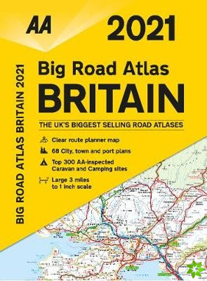 Big Road Atlas Britain 2021