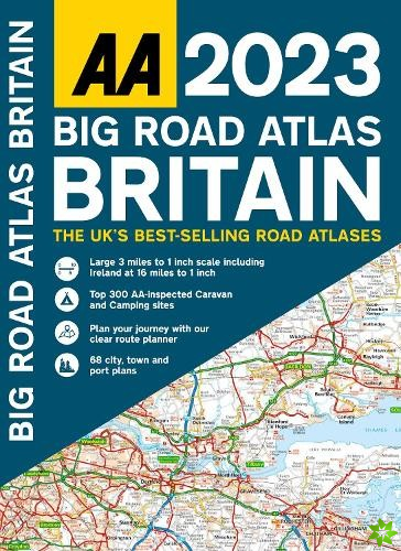 Big Road Atlas Britain 2023