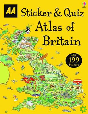 Sticker & Quiz Atlas of Britain