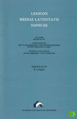 Lexicon Mediae Latinitatis Danicae 2