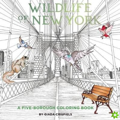 Wildlife of New York: A Five-Borough Coloring Book