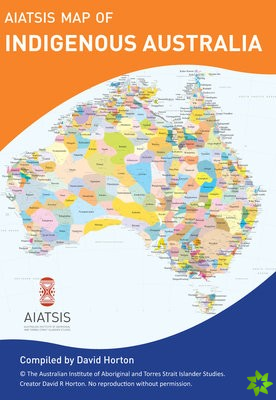 A3 flat AIATSIS map Indigenous Australia
