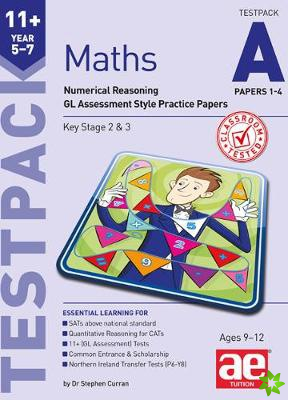 11+ Maths Year 5-7 Testpack A Papers 1-4