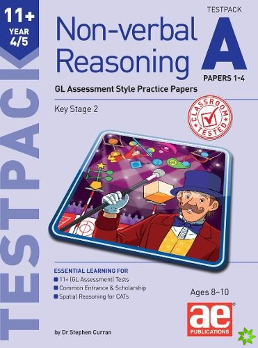11+ Non-verbal Reasoning Year 4/5 Testpack A Papers 1-4