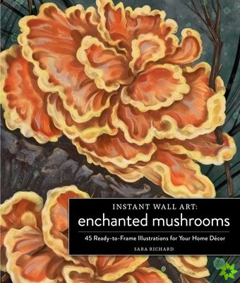 Instant Wall Art Enchanted Mushrooms