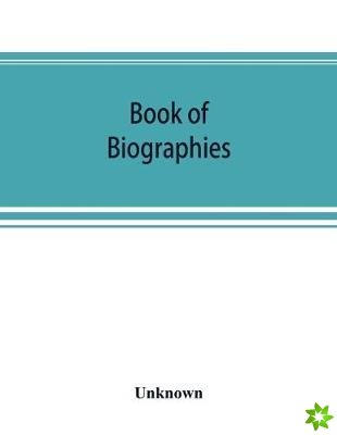 Book of biographies; this volume contains biographical sketches of leading citizens of Bucks County, Penna.