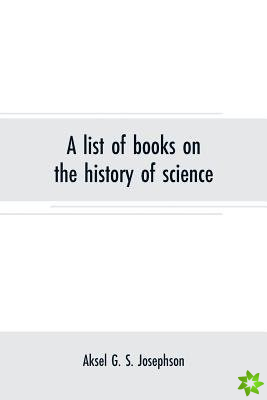 list of books on the history of science