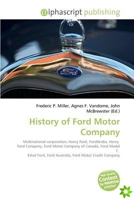 History of Ford Motor Company