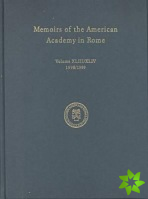 Memoirs of the American Academy in Rome v. 43 & 44