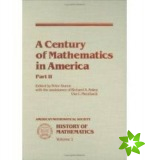 Century of Mathematics in America, Part 2