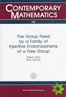 Group Fixed by a Family of Injective Endomorphisms of a Free Group