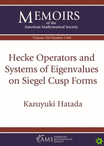 Hecke Operators and Systems of Eigenvalues on Siegel Cusp Forms