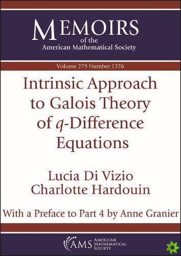 Intrinsic Approach to Galois Theory of $q$-Difference Equations