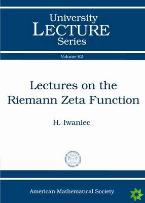 Lectures on the Riemann Zeta Function