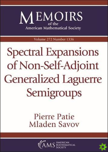Spectral Expansions of Non-Self-Adjoint Generalized Laguerre Semigroups