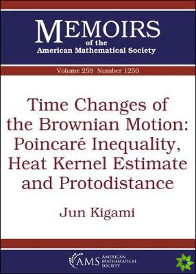 Time Changes of the Brownian Motion: Poincare Inequality, Heat Kernel Estimate and Protodistance