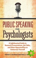 Public Speaking for Psychologists