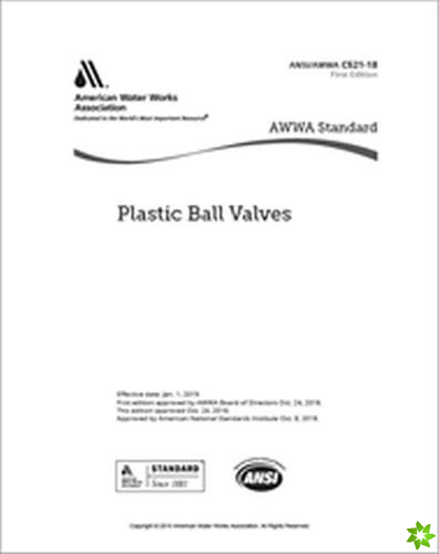 AWWA C621-18 Internal Pipe Joint Seal Assemblies for Water Service