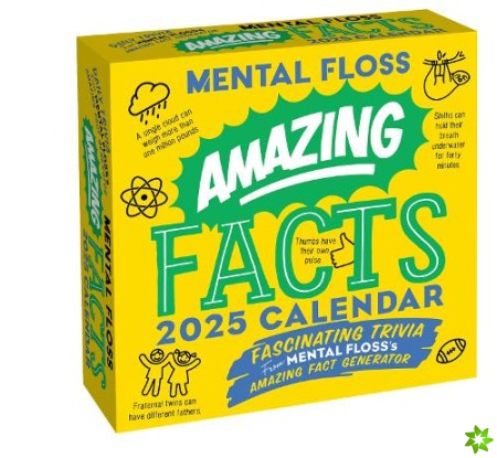 Amazing Facts from Mental Floss 2025 Day-to-Day Calendar