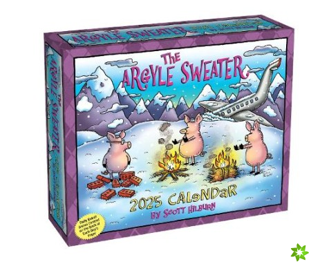 Argyle Sweater 2025 Day-to-Day Calendar