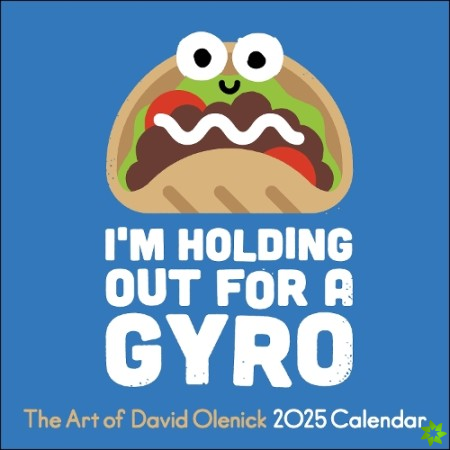 Art of David Olenick 2025 Wall Calendar