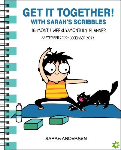 Sarah's Scribbles 16-Month 2022-2023 Weekly/Monthly Planner Calendar