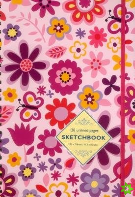Sketchbook: Pink Flowers