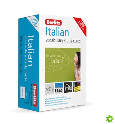 Berlitz Italian Study Cards (Language Flash Cards)