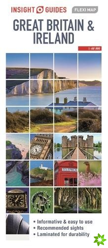 Insight Guides Flexi Map Great Britain & Ireland (Insight Maps)