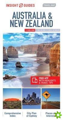 Insight Guides Travel Map Australia & New Zealand