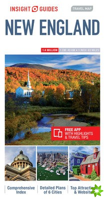 Insight Guides Travel Map New England