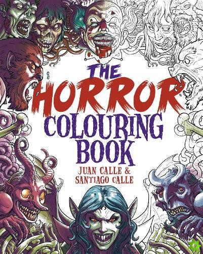 Horror Colouring Book