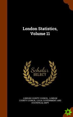 London Statistics, Volume 11