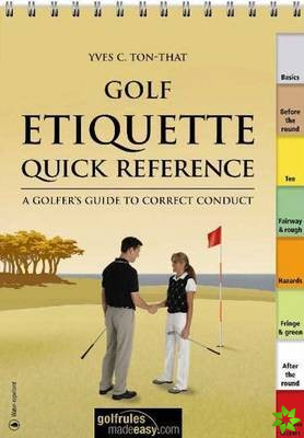 Golf Etiquette Quick Reference (10-pack)