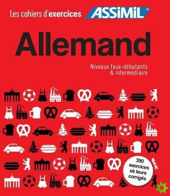 Coffret Cahiers d'exercices ALLEMAND