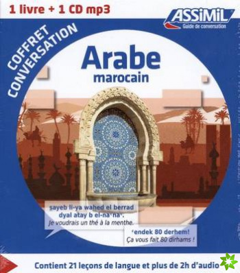 Coffret conversation Marocain (guide + 1 CD) (Arabe)
