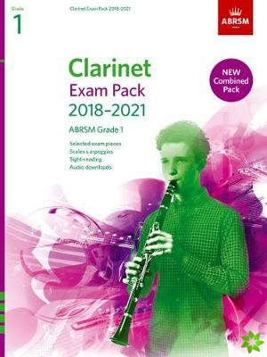 Clarinet Exam Pack 2018-2021, ABRSM Grade 1