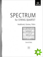 Spectrum for String Quartet, Score & Parts