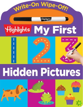 Write-On Wipe-Off: My First 123 Hidden Pictures