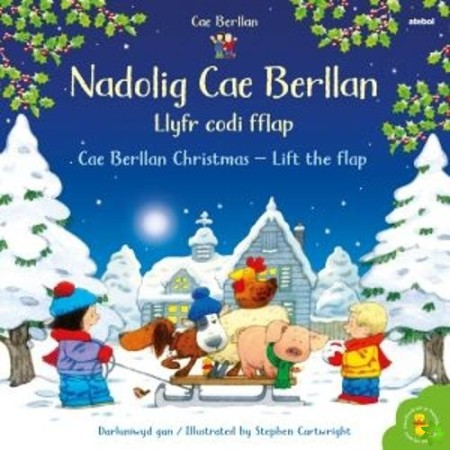Nadolig Cae Berllan - Llyfr Codi Fflap / Cae Berllan Christmas - Lift the Flap