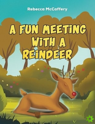 Fun Meeting With A Reindeer