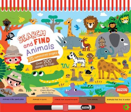Search and Find Notebooks: Animals