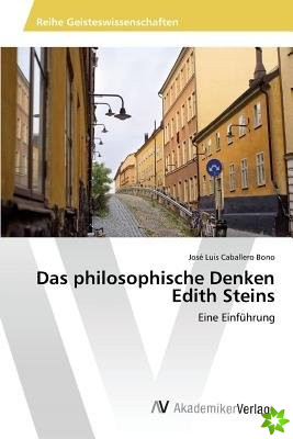 philosophische Denken Edith Steins