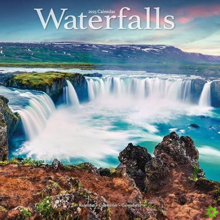 Waterfalls 2023 Wall Calendar