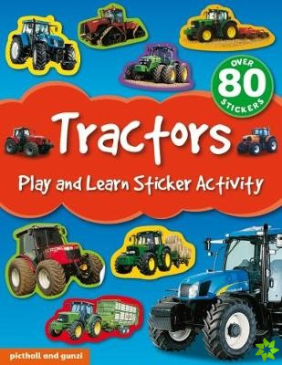 Play and Learn Sticker Activity: Tractors