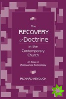 Recovery of Doctrine in the Contemporary Church