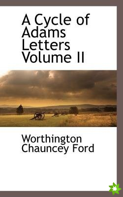 Cycle of Adams Letters Volume II