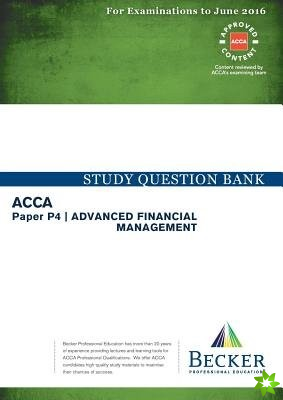 P4 Advanced Financial Management