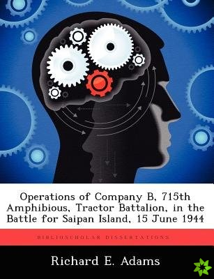 Operations of Company B, 715th Amphibious, Tractor Battalion, in the Battle for Saipan Island, 15 June 1944