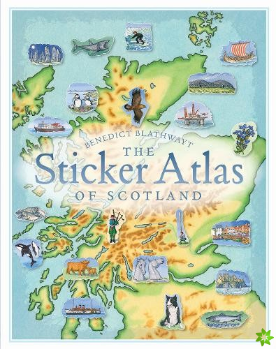 Sticker Atlas of Scotland